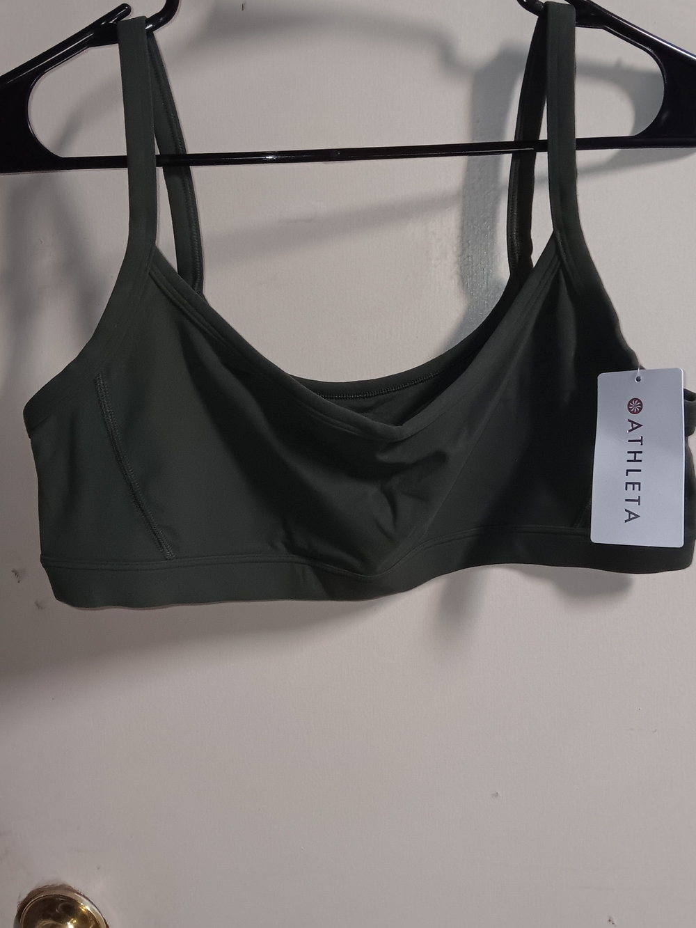 Athleta Square Neck Support Sports Bra